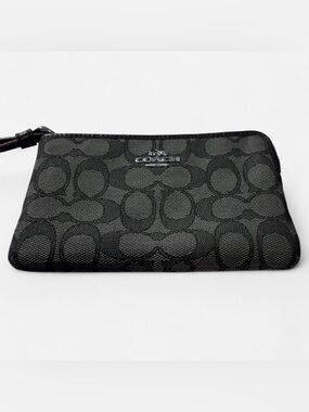 Y2k Black Coach Wristlet